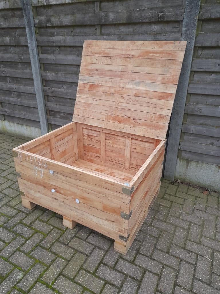 Hok, konijnenhok, houten bak, houten kist, Niche, Enlèvement, 60 à 90 cm, 110 cm ou plus