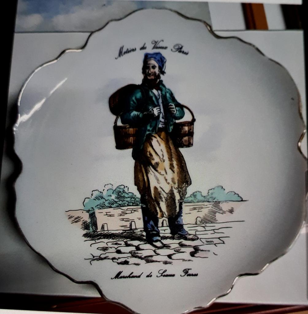 Assiette deco vieux metier, Enlèvement ou Envoi