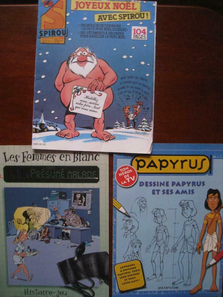 BD JANRY TOME PAPYRUS BERCOVICCI SPIROU, Plusieurs BD, Enlèvement ou Envoi, Comme neuf, Janry