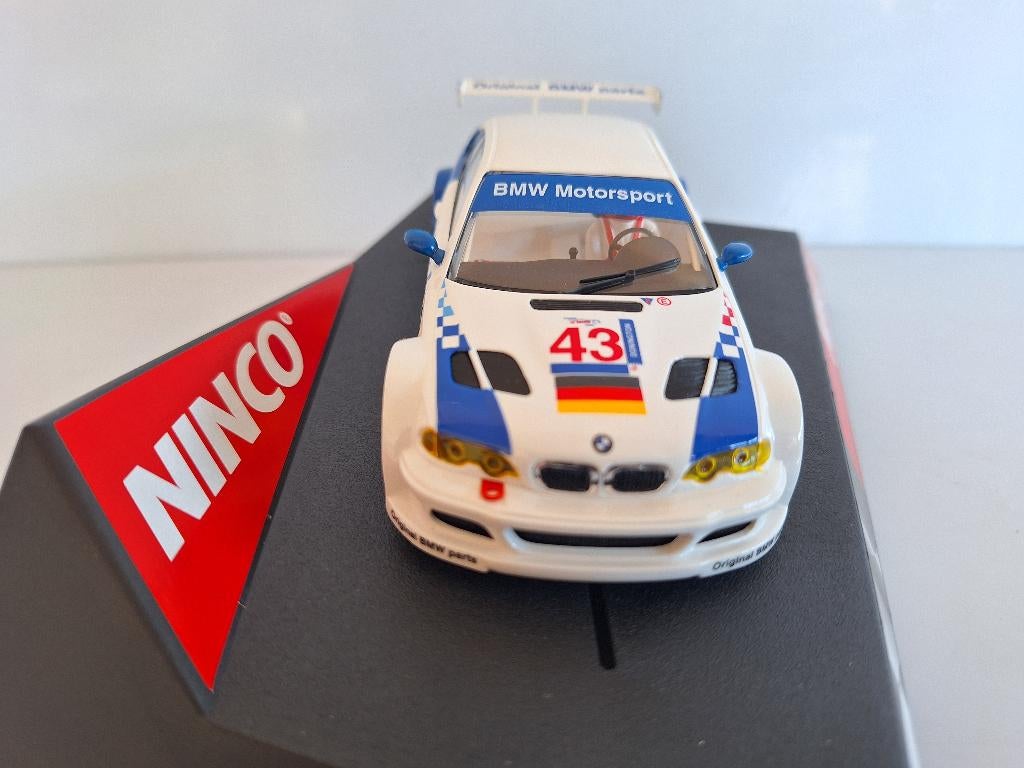 Ninco Bmw M3 GTR Motorsport #43 Ref Nr 50271, Overige merken, Racebaan, Verzenden, Nieuw