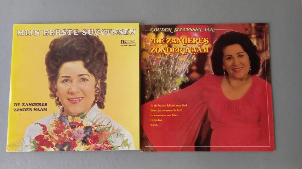 3 vinylplaten : de Zangeres Zonder Naam, Cd's en Dvd's, Ophalen of Verzenden