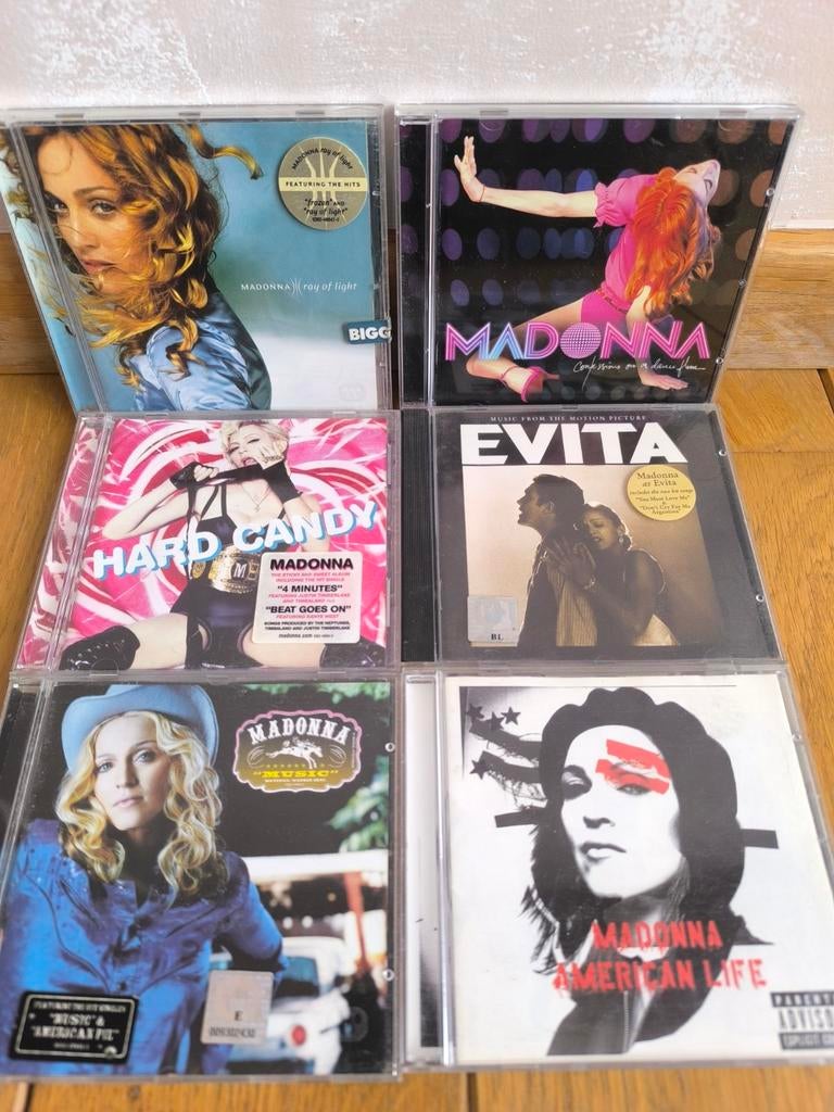 cd's van Madonna, Ophalen of Verzenden, Gebruikt