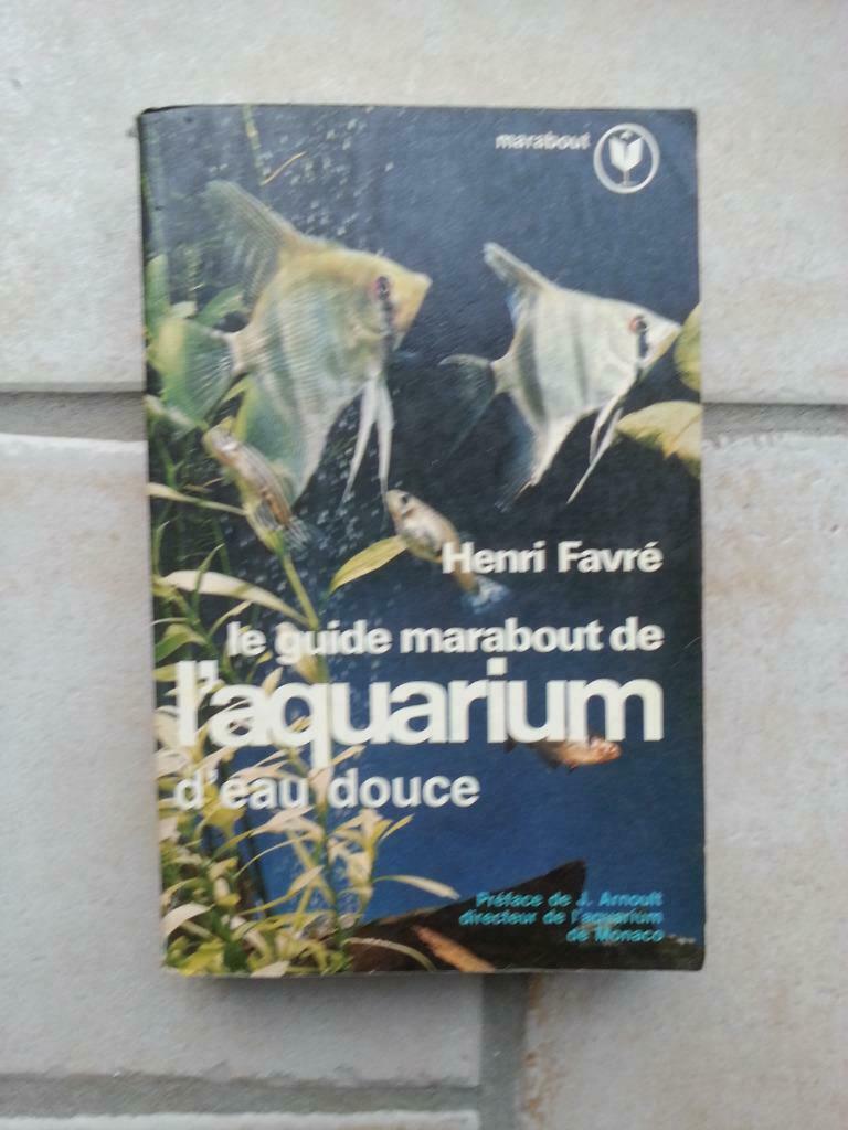 Le guide Marabout de l'aquarium, Enlèvement ou Envoi, Utilisé, Poissons