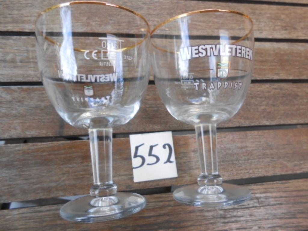 bierglas Trappist Westvleteren proefglas 0,15L - 15cl, Ophalen of Verzenden, Zo goed als nieuw, Glas of Glazen
