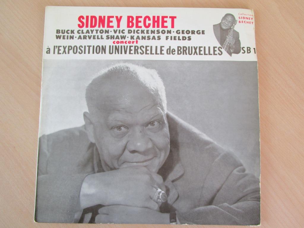 SIDNEY BECHET = CONCERT EXPO UNIVERSELLE DE BRUXELLES (LP), Enlèvement ou Envoi, 1960 à 1980, Comme neuf, 12 pouces