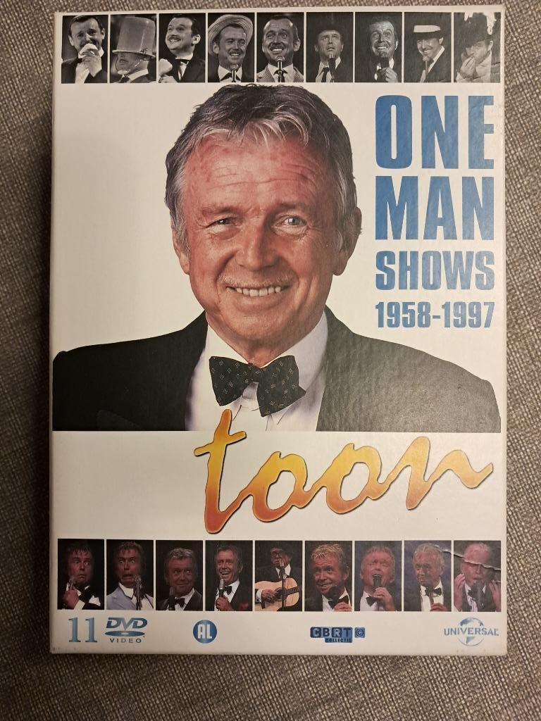 België DVD Toon Hermans One man shows tussen 1958-97, Vanaf 16 jaar, Ophalen of Verzenden, Zo goed als nieuw, Overige genres