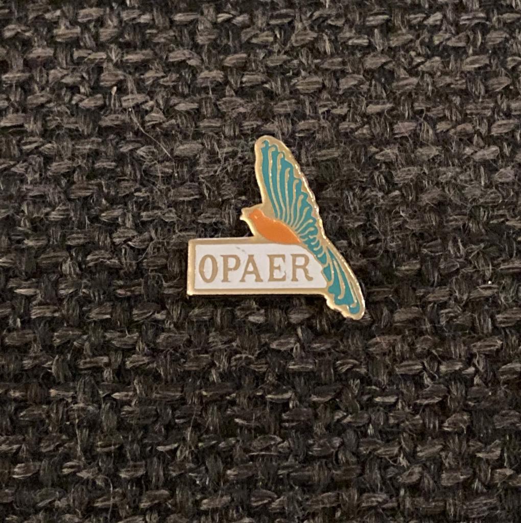 PIN - OPAER - PAUW - PAON - PEACOCK, Envoi, Utilisé, Autres sujets/thèmes, Insigne ou Pin's