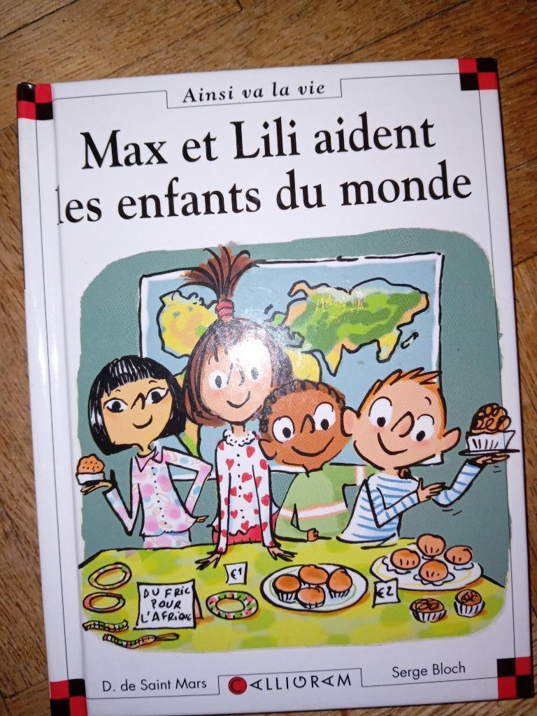 Livre max et lili aident les enfants du monde, Livres, Enlèvement ou Envoi