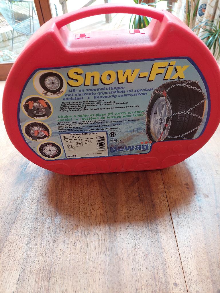 Chaîne à neige et glace pour pneu, Enlèvement, Comme neuf