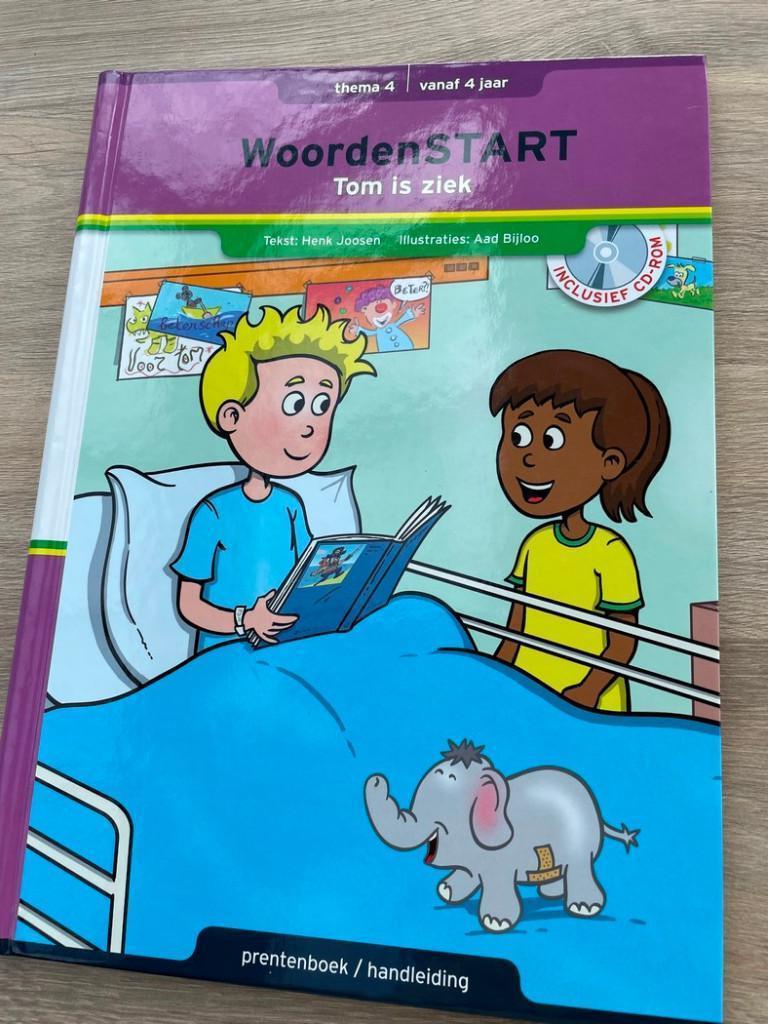 woordenstart: Tom is ziek (met CD rom), Ophalen of Verzenden