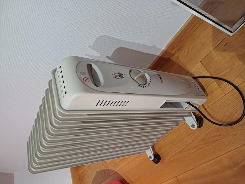 Elektrische olieradiator, Doe-het-zelf en Bouw, Verwarming en Radiatoren, Ophalen, Gebruikt