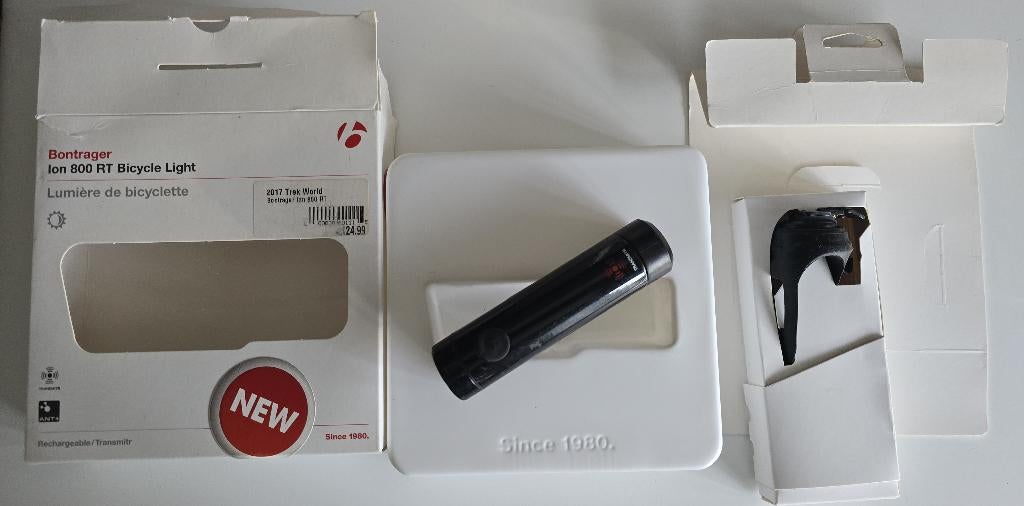 Bontrager led lamp (zo goed als nieuwe staat), Vélos & Vélomoteurs, Phare avant, Comme neuf, Enlèvement, Accumulateur