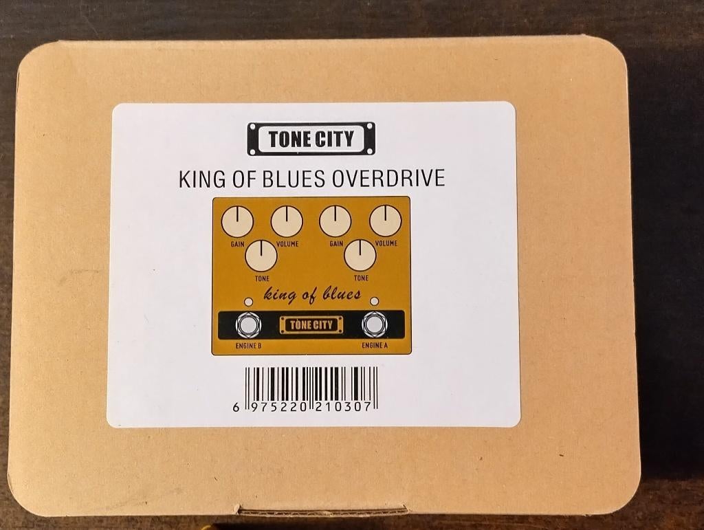 TONE CITY King of blues overdrive, Muziek en Instrumenten, Ophalen, Zo goed als nieuw, Distortion, Overdrive of Fuzz