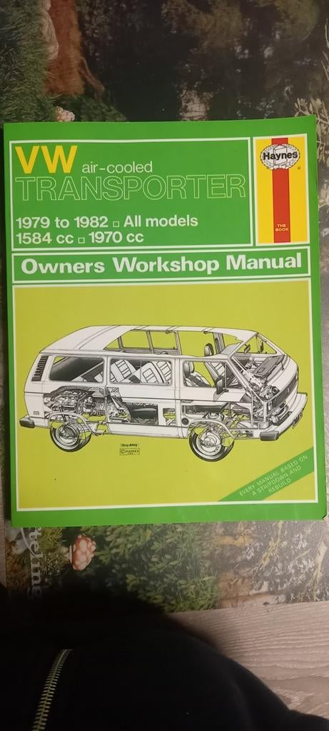 Manuel Vw Transporter T3 refroidi par air, Enlèvement ou Envoi