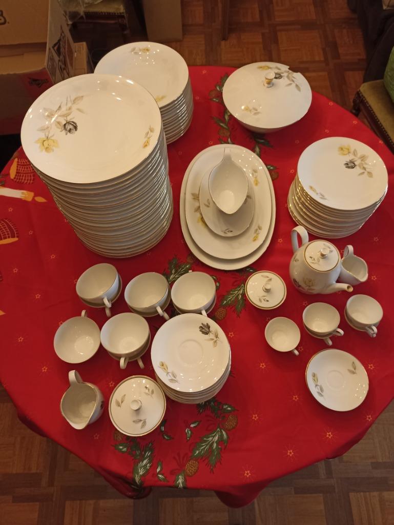 Seltmann Bavaria 101-delige porseleinset, Ophalen