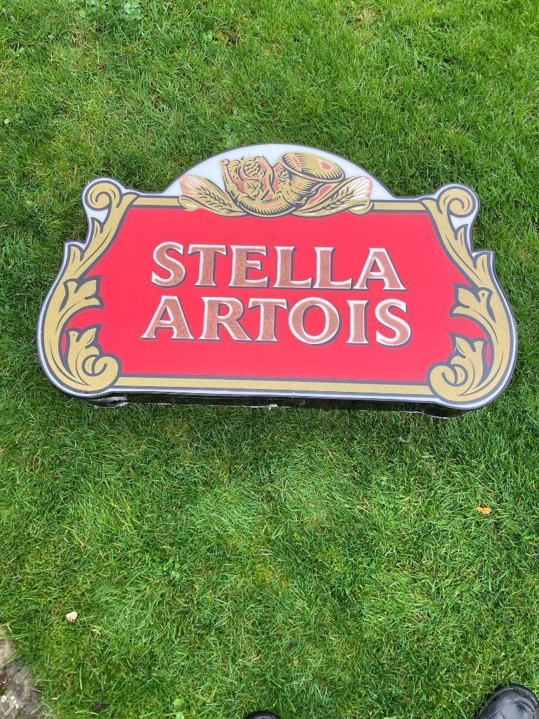 lichtreclame stella artois, Verzamelen, Ophalen, Gebruikt, Overige typen, Stella Artois