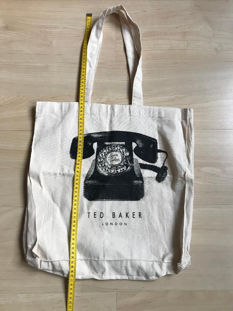 Ted Baker Totebag, Handtassen en Accessoires, Tassen | Damestassen, Ophalen of Verzenden, Zo goed als nieuw, Beige, Shopper