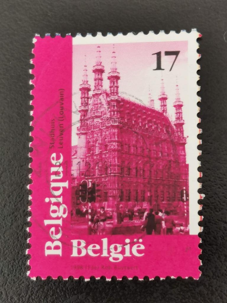 Belgie 1998 - Stadhuis van Leuven, Ophalen of Verzenden, Gestempeld