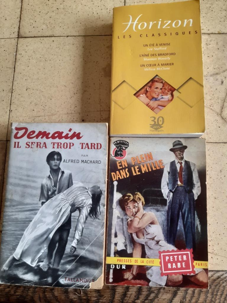 3 romans, Enlèvement ou Envoi, Utilisé, Belgique
