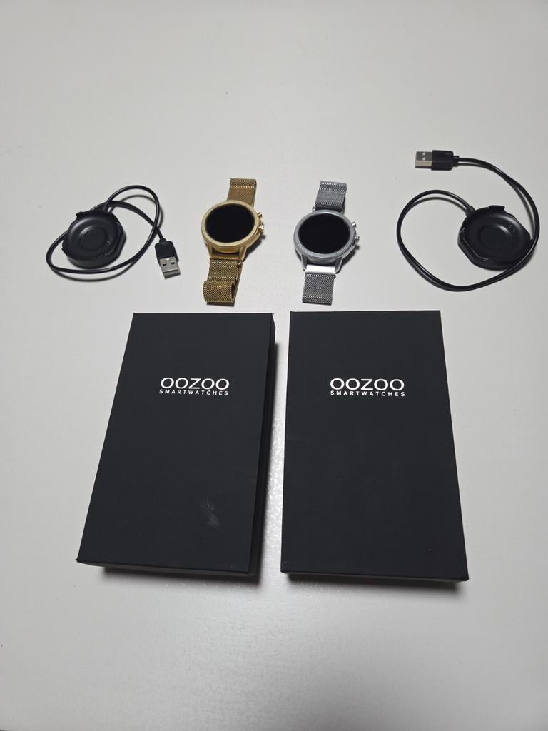 2 Montres connectés oozoo smartwatches, Enlèvement, État, Comme neuf, Oozoo