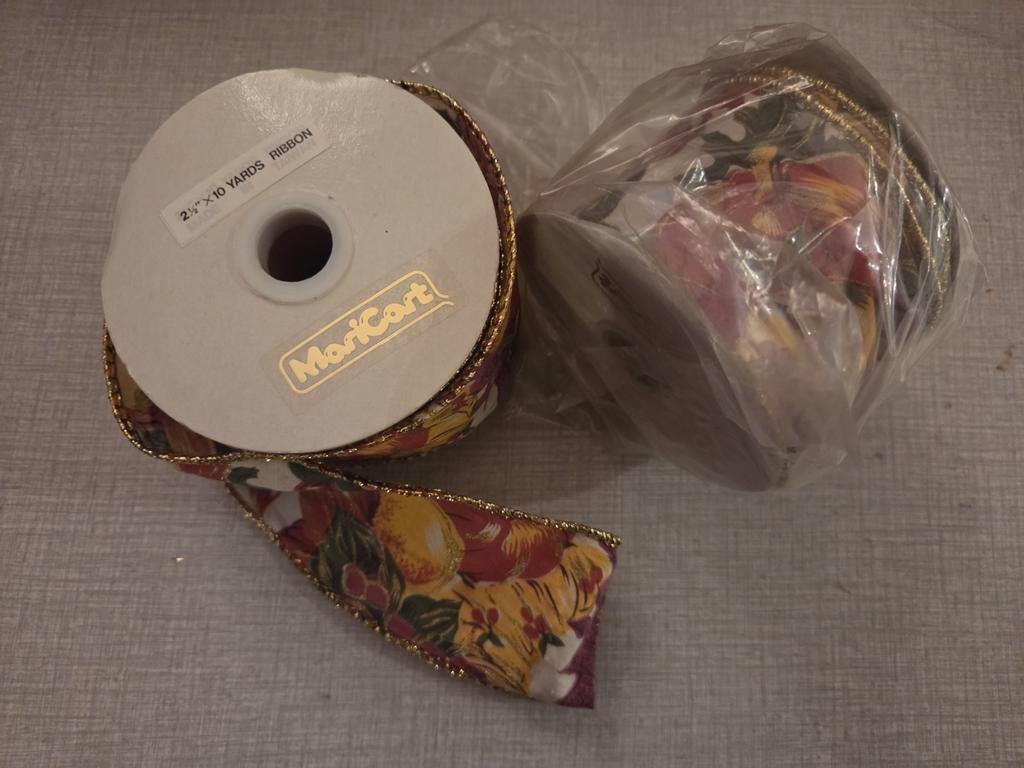 Nouveau ! 2 rouleaux de ruban Moricart., Divers, Papier cadeau, Enlèvement ou Envoi, Neuf