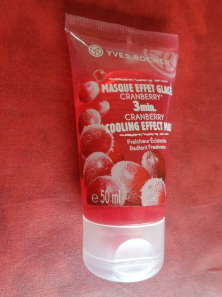 Masque effet glacé cranberry. Marque: " Yves Rocher". Neuf., Enlèvement ou Envoi, Neuf, Tout le visage, Nettoyage