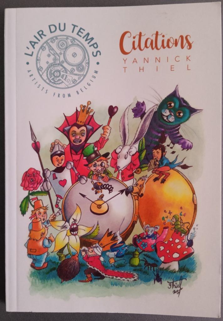 Livre illustré "Citations" (Yannick Thiel), Livres, Yannick Thiel, Une BD, Comme neuf, Envoi