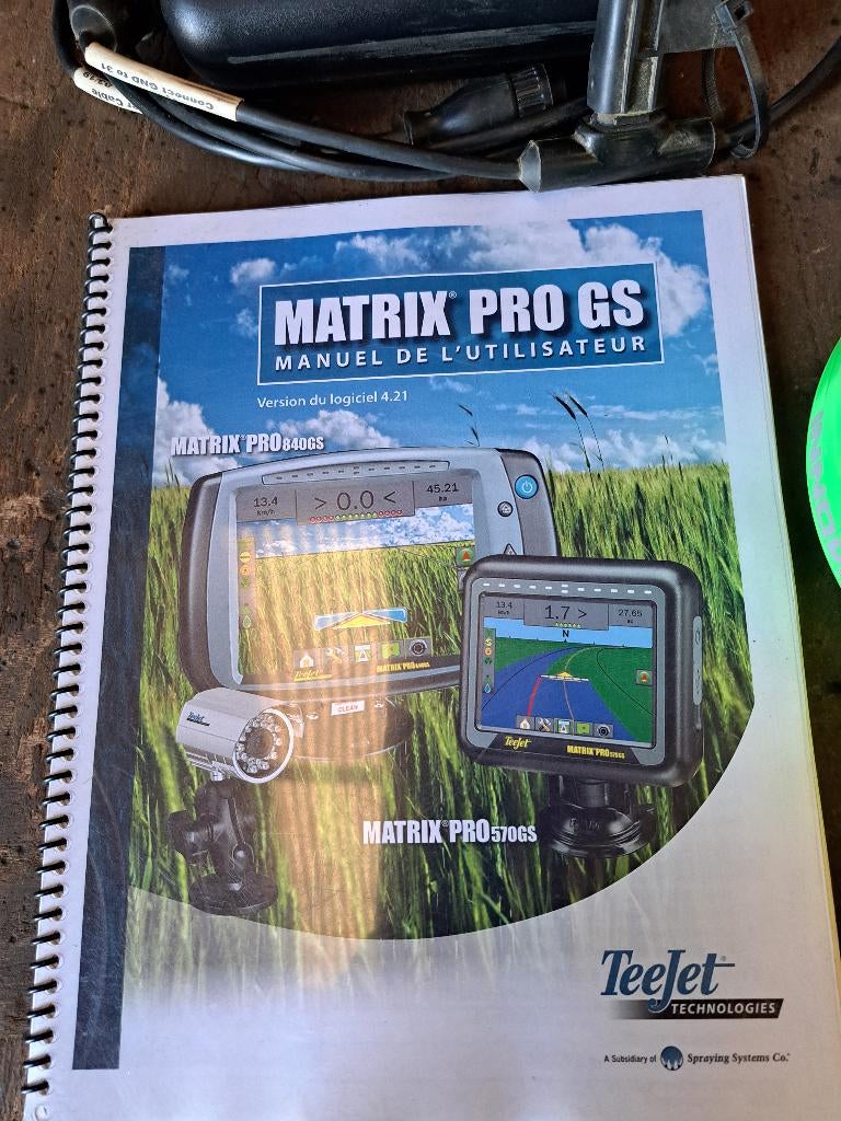 GPS Teejet Matrix 570 GS, Articles professionnels, Enlèvement, Cultures