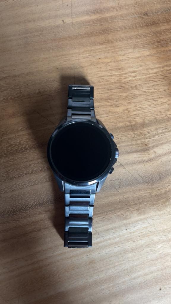 Armani exchange smartwatch, Ophalen, Gebruikt, Blauw