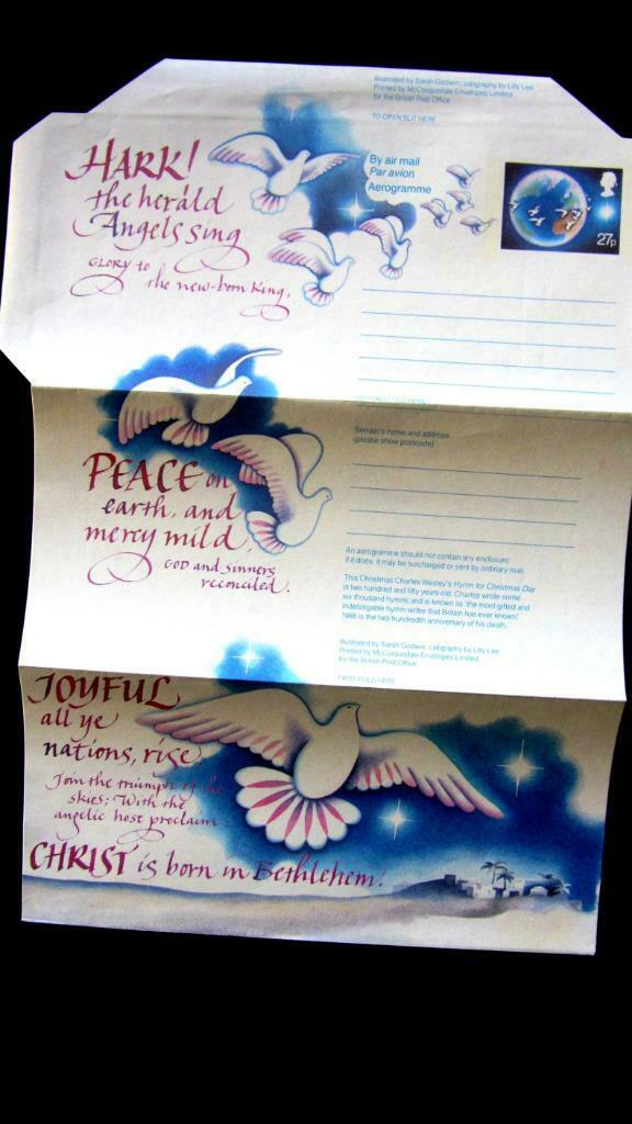 ENGELSE ONBESCHREVEN TELEGRAMS- KERSTMIS, Postzegels en Munten, Ophalen of Verzenden, Postfris, Overige thema's