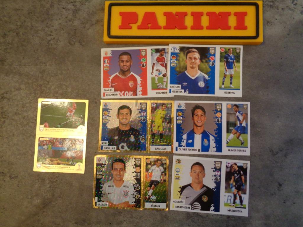 AUTOCOLLANTS DE FOOTBALL PANINI ÉTAT NEUF FIFA 365 7X, Enlèvement ou Envoi