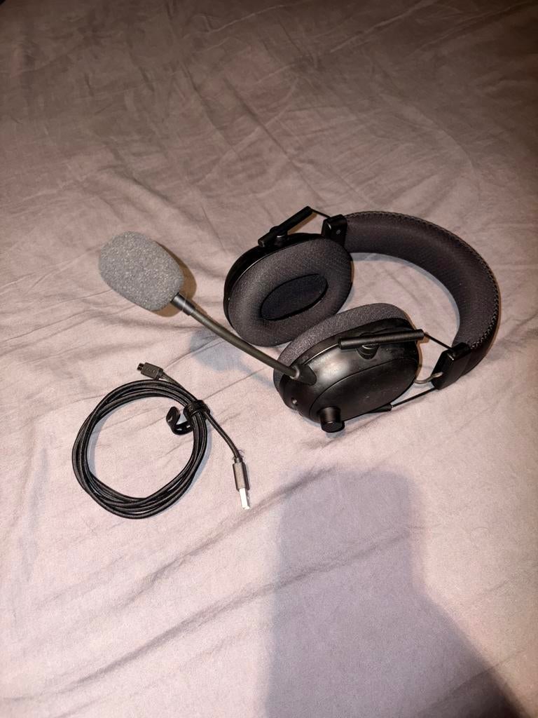 RAZER BLACKSHARK V2 PRO Gaming headset, Bluetooth, Zo goed als nieuw, Over oor (circumaural), Ophalen