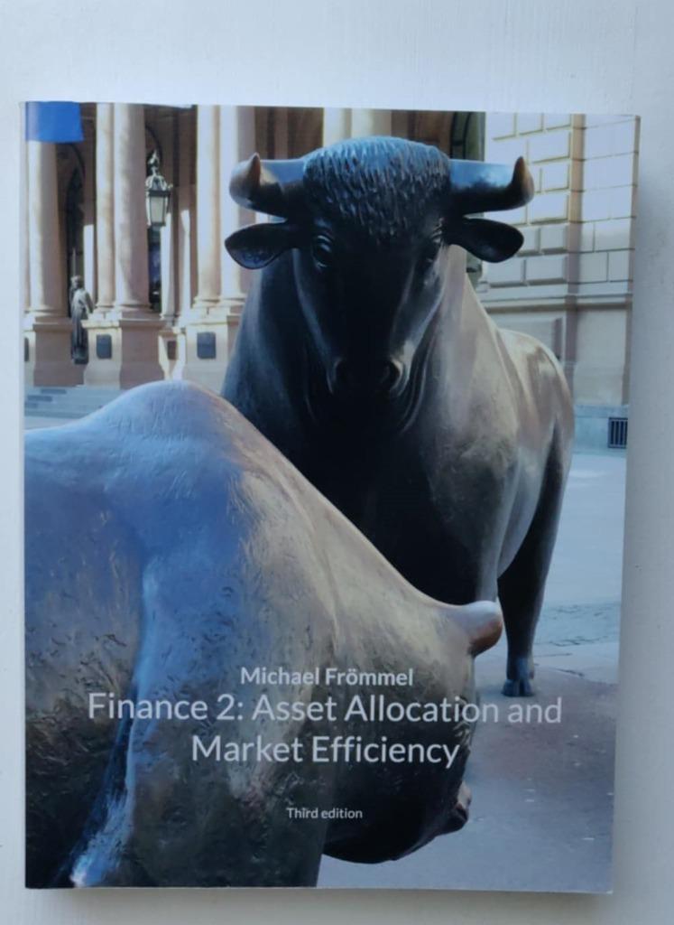 Finance 2:Asset Allocation and Market Efficiency, Ophalen of Verzenden, Zo goed als nieuw, Economie en Marketing, Michael Frömmel