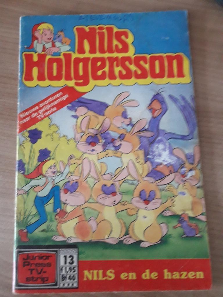 Niels Holgersson 13 Nils en de hazen, Eén stripboek, Ophalen of Verzenden, Gelezen