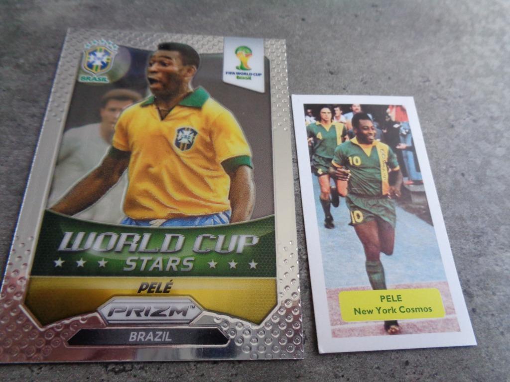 VOETBAL PRENTEN PELE, Hobby en Vrije tijd, Stickers en Plaatjes, Ophalen of Verzenden