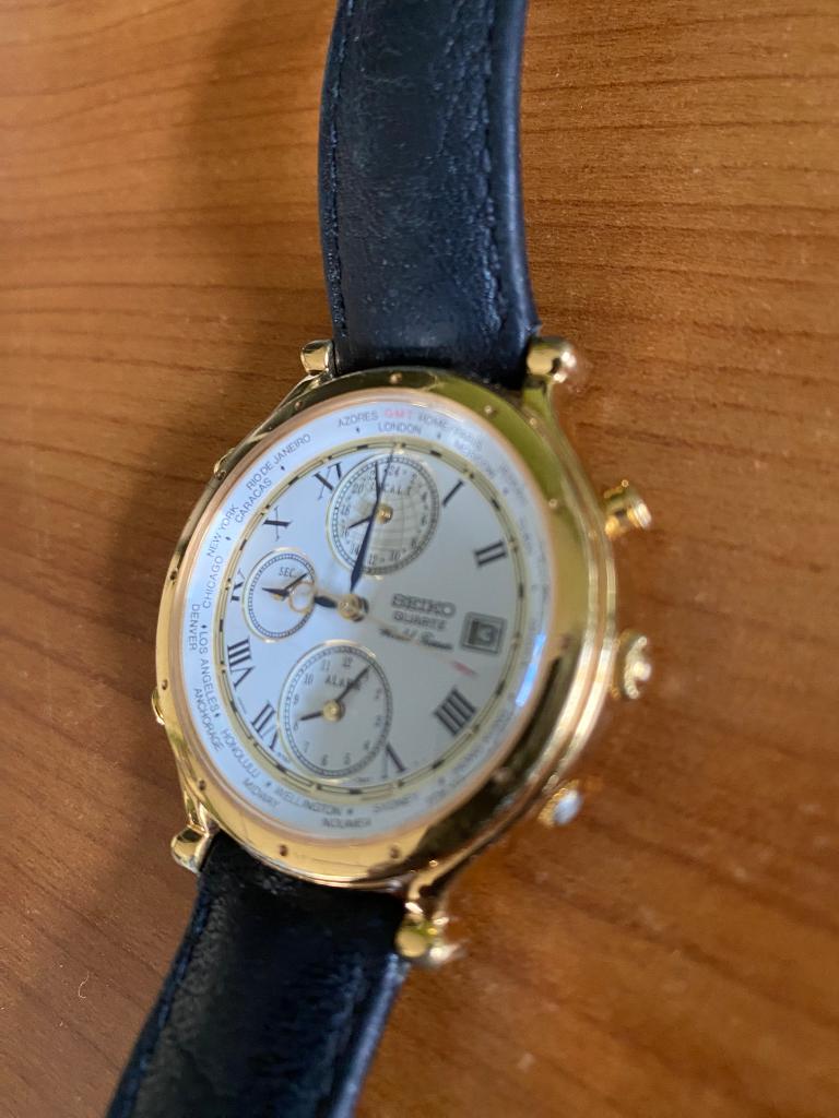 Montre Seiko Vintage – Age of Discovery, World Time – Model, Bijoux, Sacs & Beauté, Montres | Anciennes | Antiquités, Enlèvement