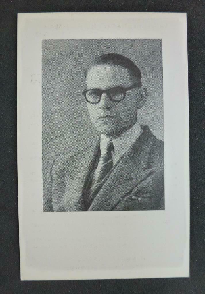 doodsprentje Georges Stroobants ° 1905, Verzenden, Rouwkaart
