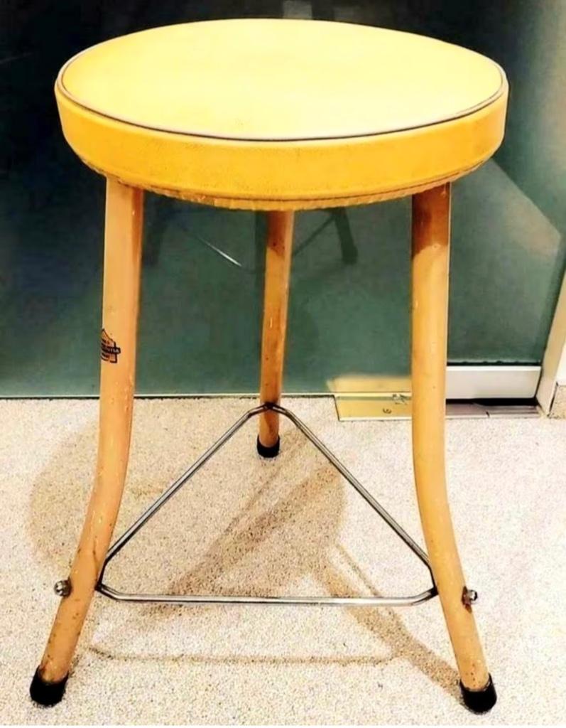 Stoeltje van Brabantia geel, Ophalen of Verzenden