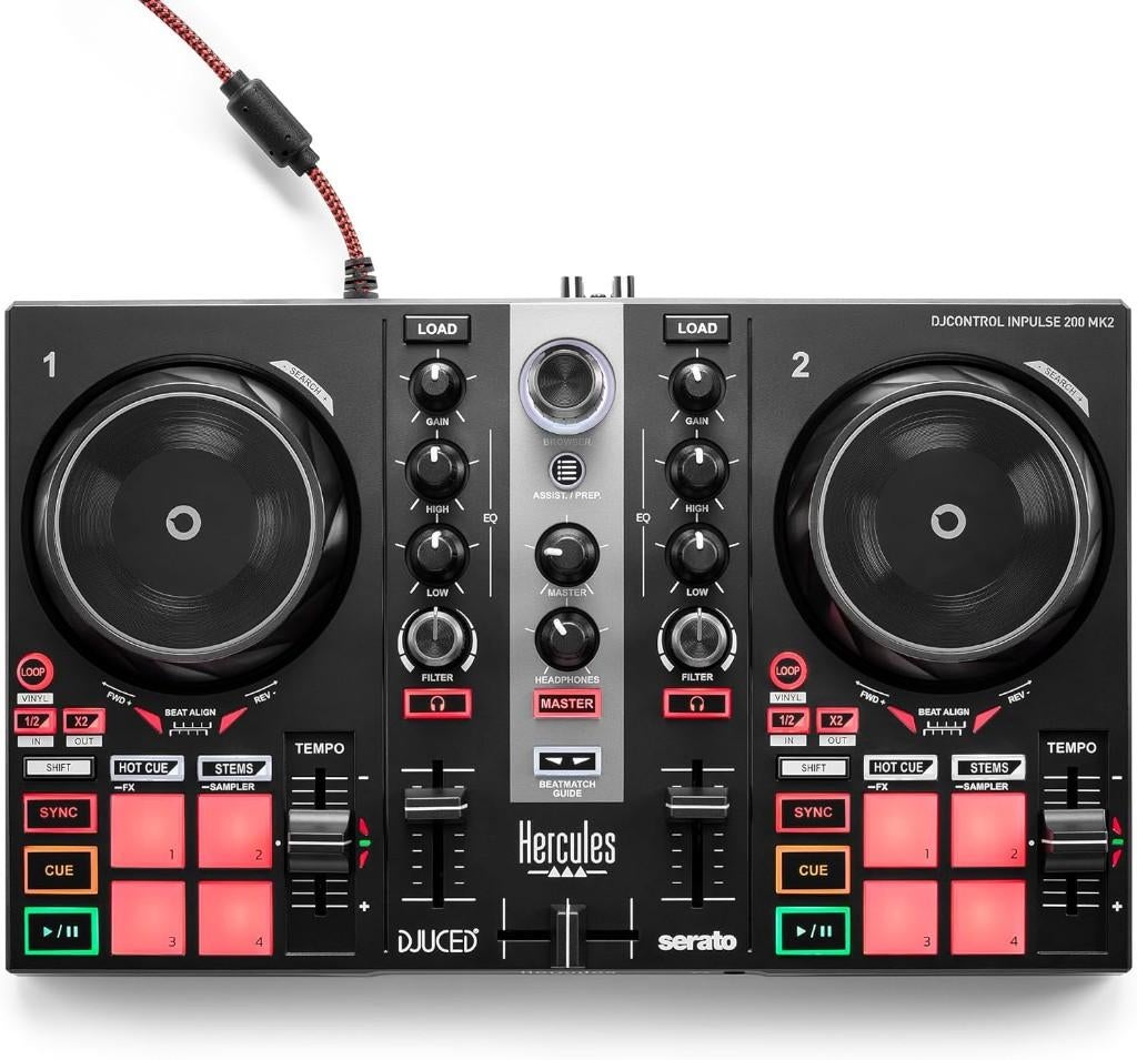 Hercules | DJControl | Contrôleur DJ | LIVRAISON GRATUITE, Musique & Instruments, Neuf, Autres marques, HERCULES, -