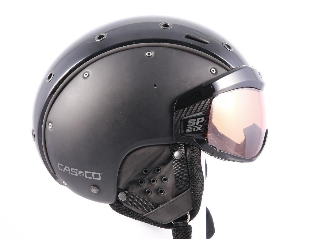 54 55 56 57 58 cm ski snowboard helm CASCO SP-6 Visor, Ophalen of Verzenden, Gebruikt, Ski, Carve