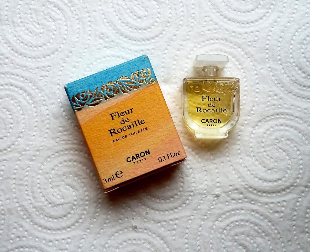 Miniature de Parfum Fleur de Rocaille de Caron, Envoi, Neuf, Miniature, Plein