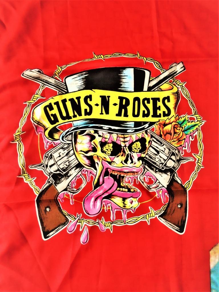 Guns 'N Roses - Drapeau avec le portrait d'Axl Rose - 1980's, Enlèvement ou Envoi, Comme neuf, Rock