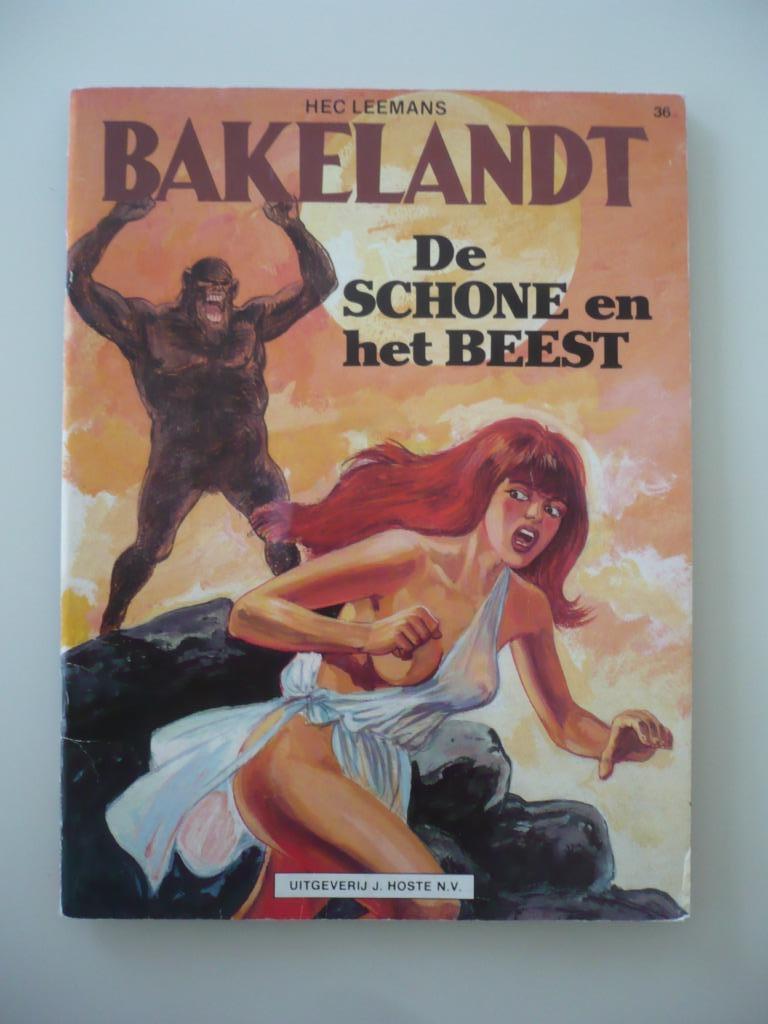 Bakelandt (36 De schone en het beest ) eerste druk, Enlèvement ou Envoi, Une BD, Hec Leemans, Utilisé