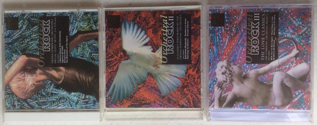 Orchestral Rock - I - II - III    3 cd's, Ophalen of Verzenden, Zo goed als nieuw