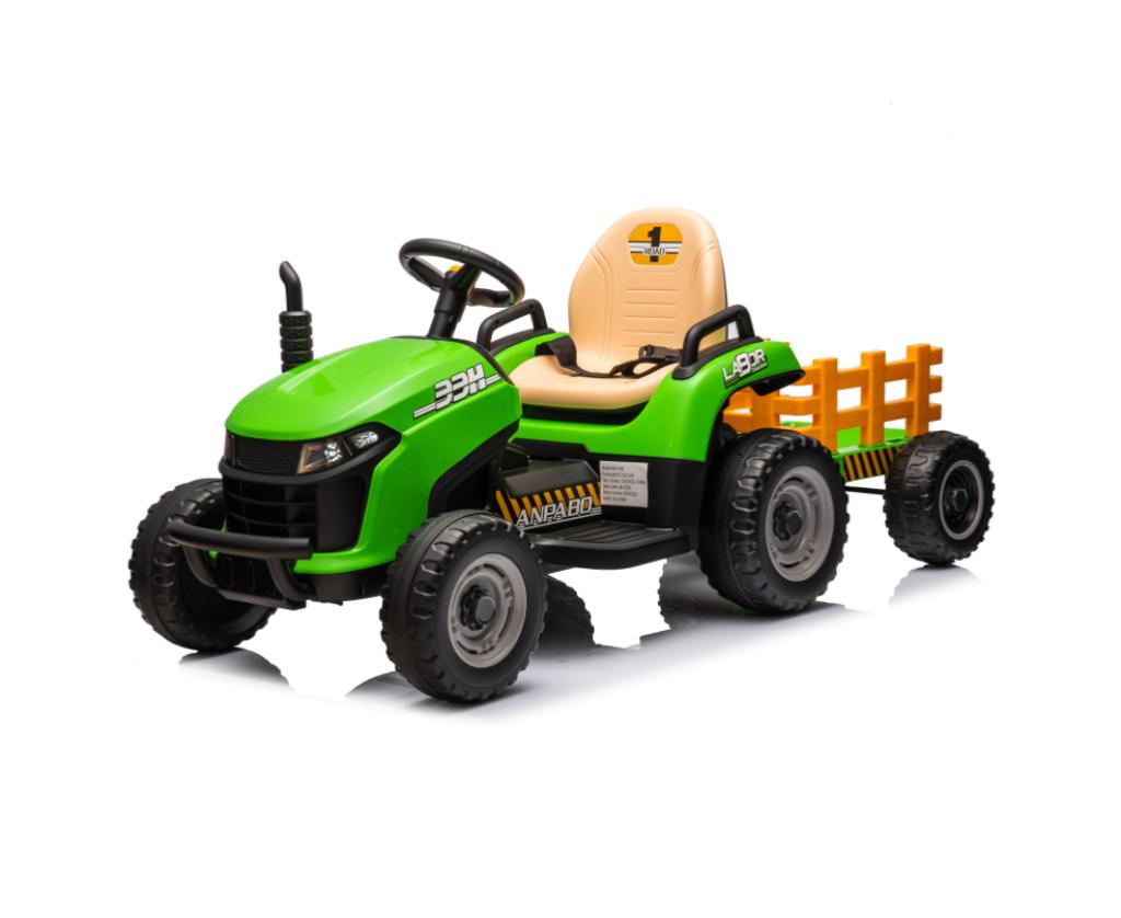 Elektrische Kindertractor 12V – Speelgoedtractor | Groen, Kinderen en Baby's, Ophalen of Verzenden, Nieuw