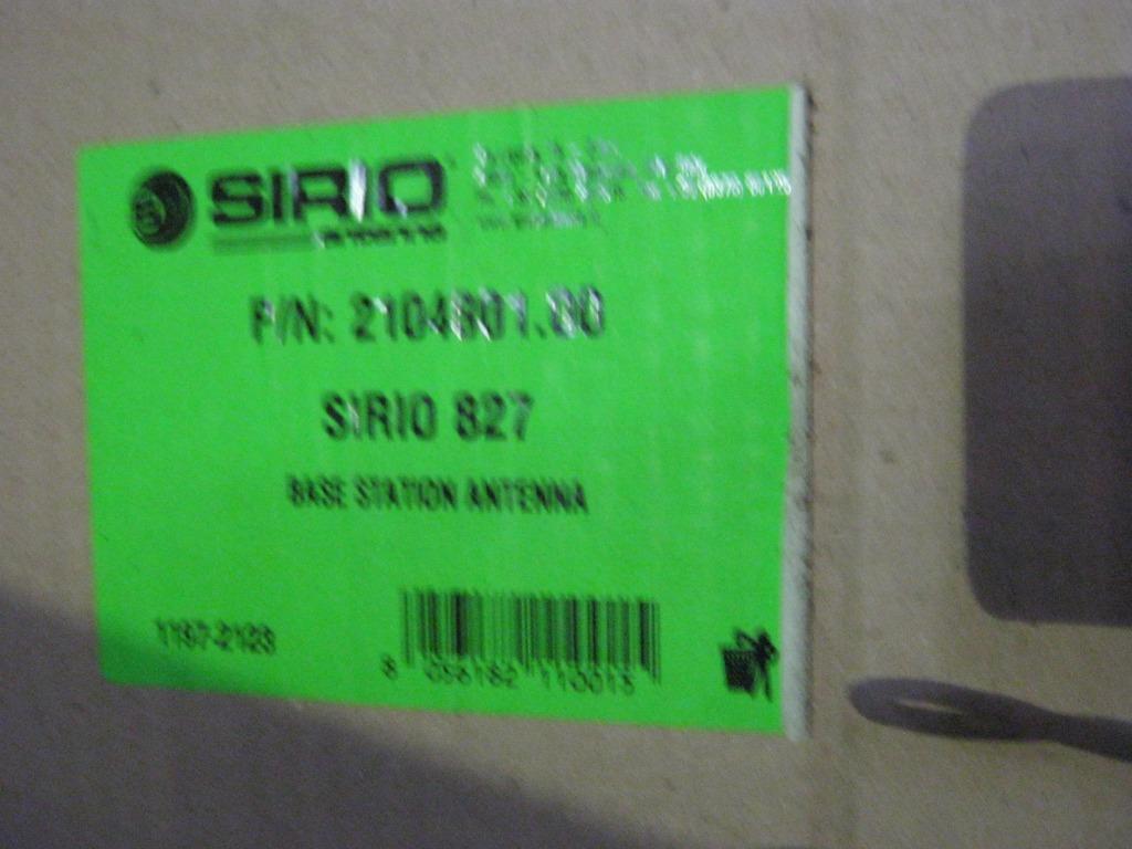 sirio 827 neuve, Enlèvement, Neuf, Émetteur et Récepteur