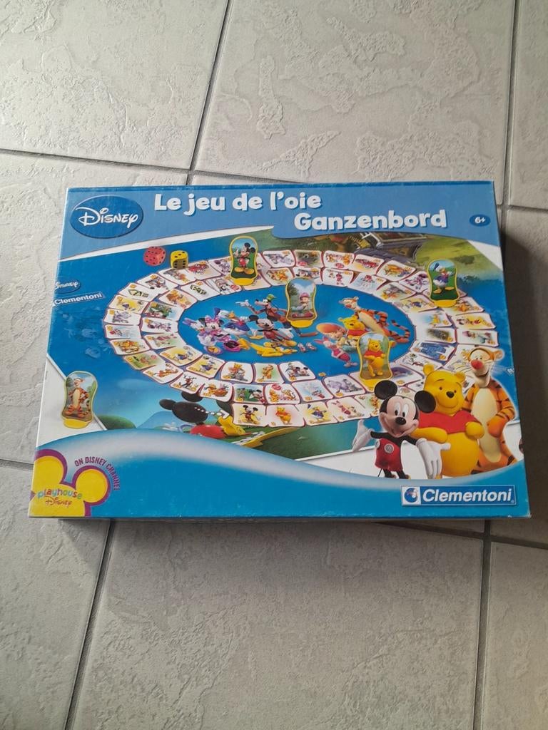 Disney ganzenbord, Ophalen, Gebruikt