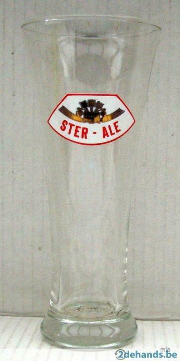Bier brouwerij glas Ster ale Sterkens Antwerpen, Ophalen of Verzenden, Gebruikt