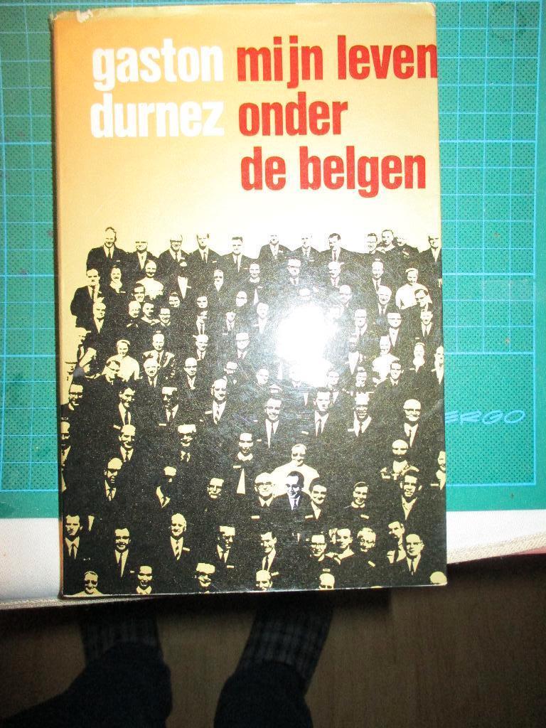 Gaston Durnez  -  Mijn leven onder de Belgen, Enlèvement ou Envoi, Utilisé, Belgique, Gaston Durnez