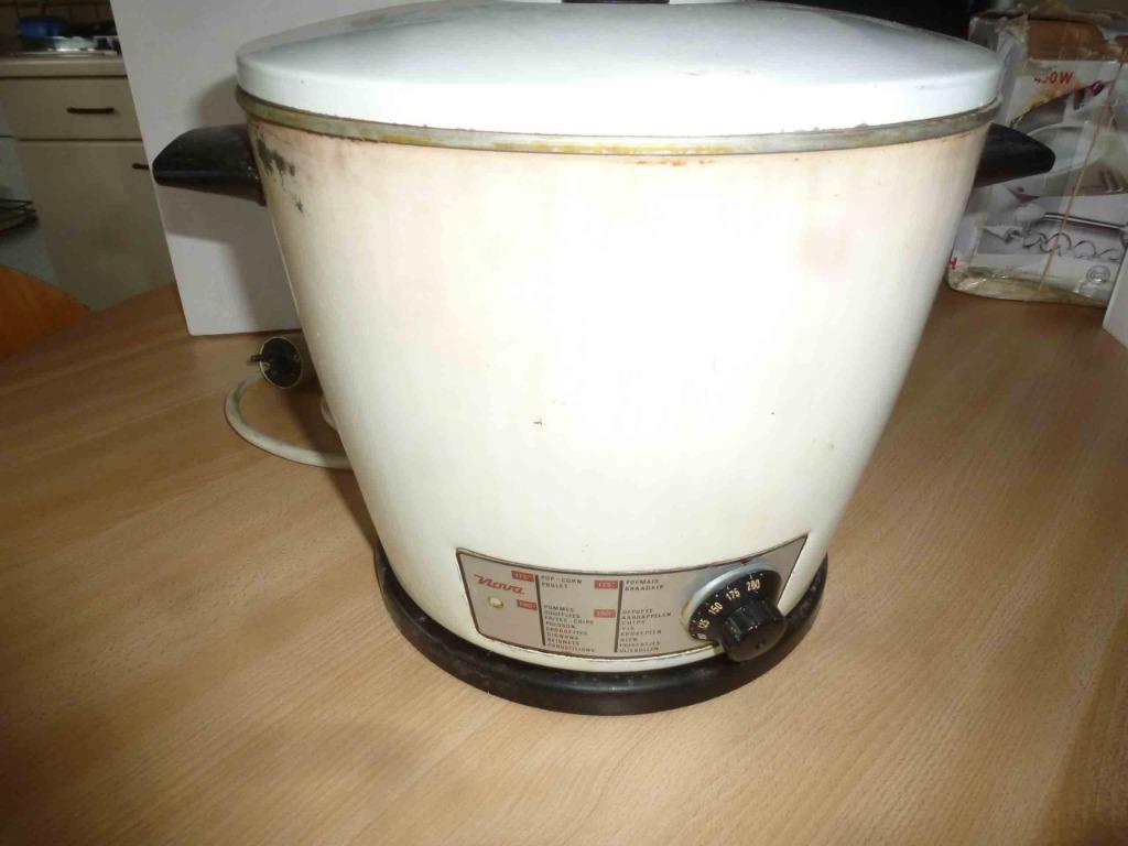 ancienne friteuse NOVA, Elektronische apparatuur, Frituurpannen, 2 tot 3 liter, Ophalen of Verzenden, Gebruikt